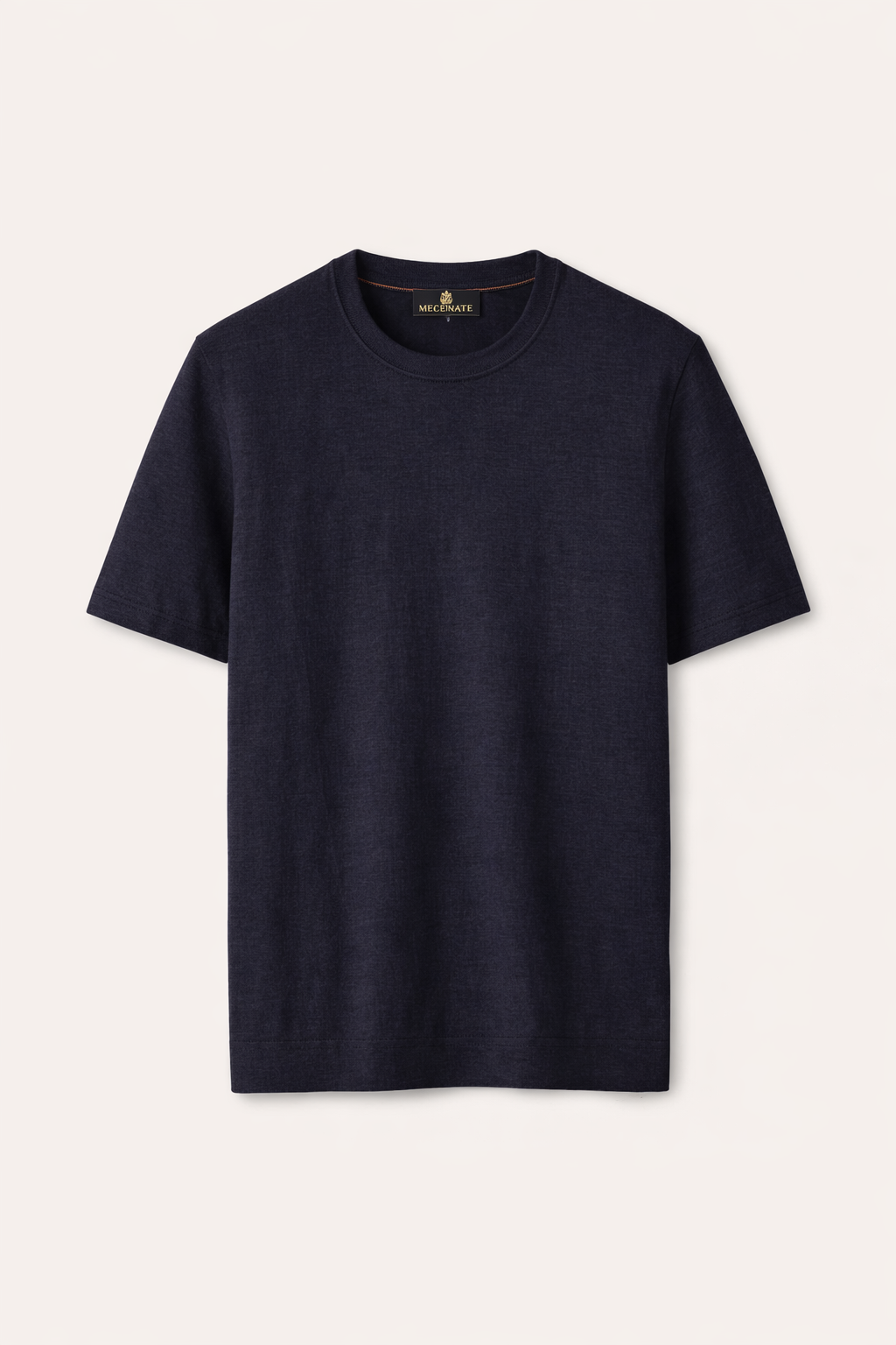Mecenate Light Brown Linen T-Shirt