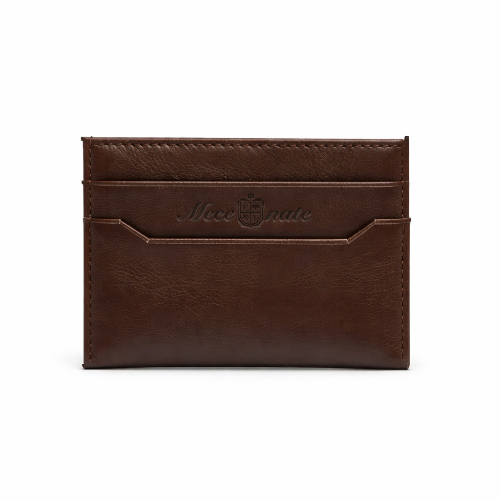 Mecenate Brown Cardholder