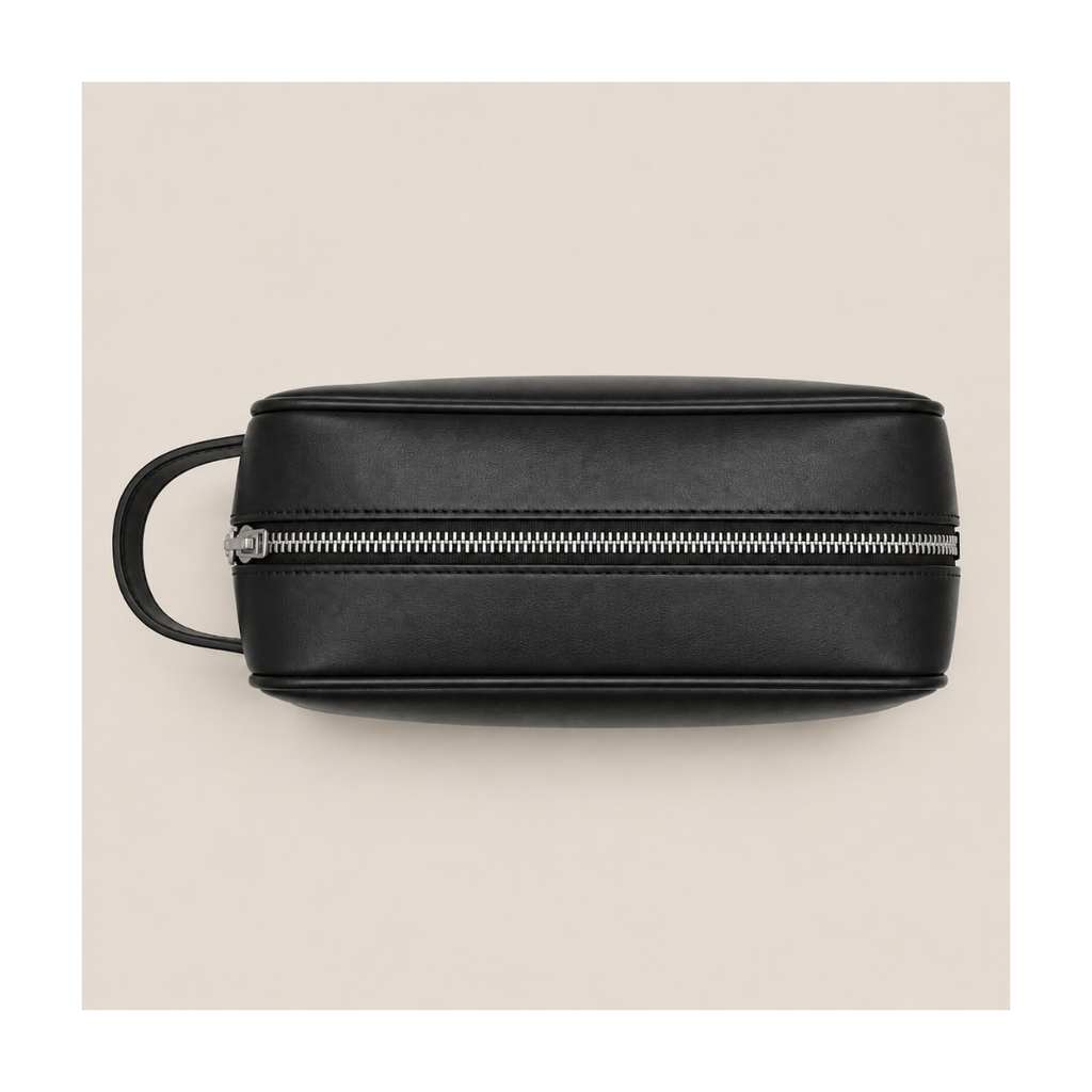 Mecenate Leather Toiletry Bag