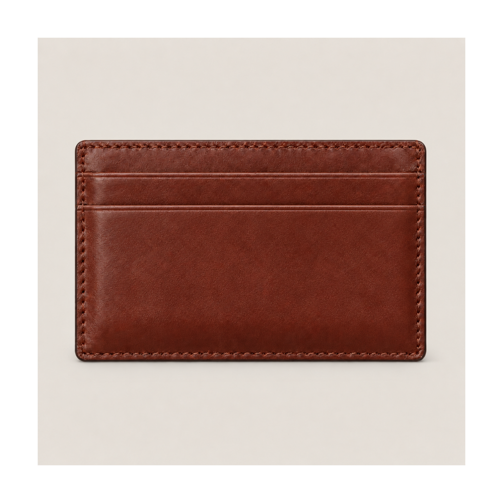 Mecenate Brown Cardholder